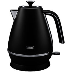 De'Longhi Distinta Jug Kettle Black